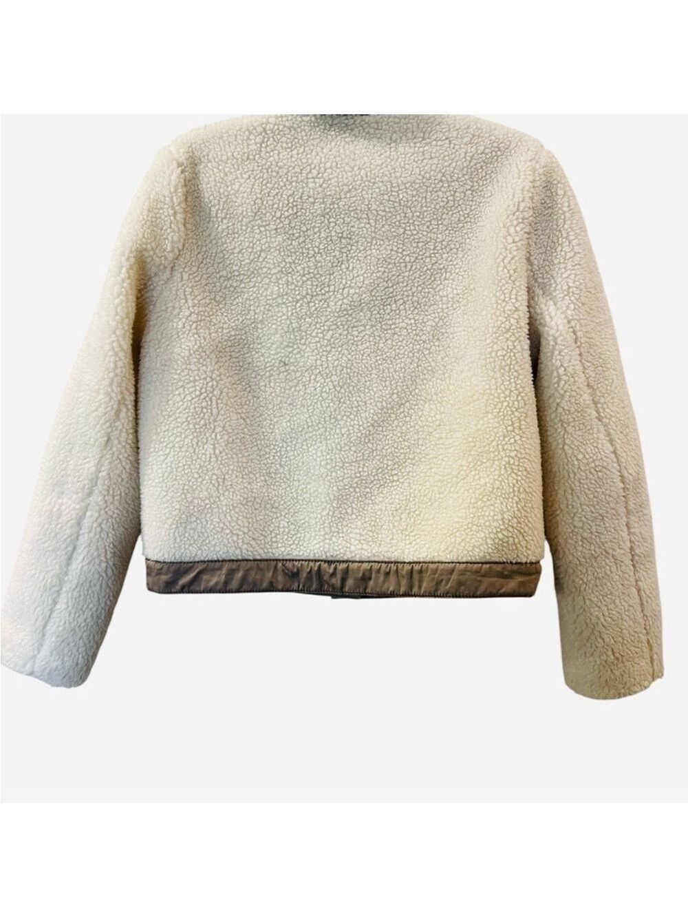 Madewell Women’s Sherpa Portland Jacket Size: Large - Picture 7 of 10